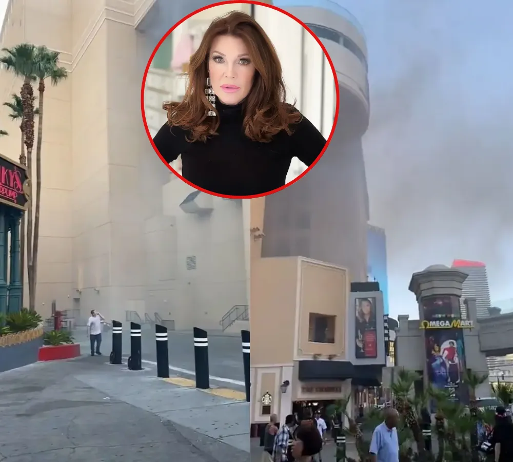 Massive Fire Erupts at Site of Lisa Vanderpump’s Future Vegas Hotel – Disaster Strikes Before the Grand Opening!