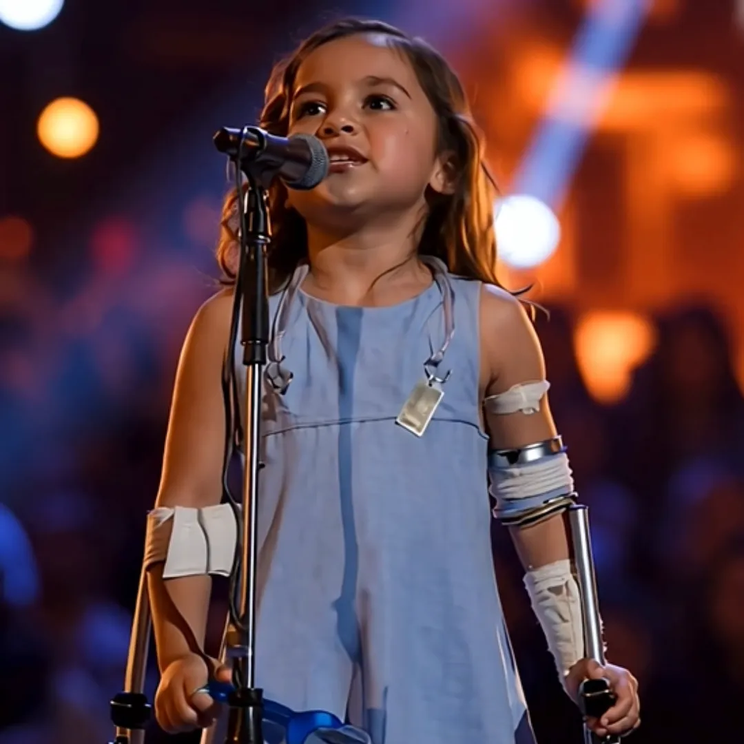 Disabled Ill Girl with Emotional Song Shocks AGT Judges – Her Voice Moves Everyone to Tears