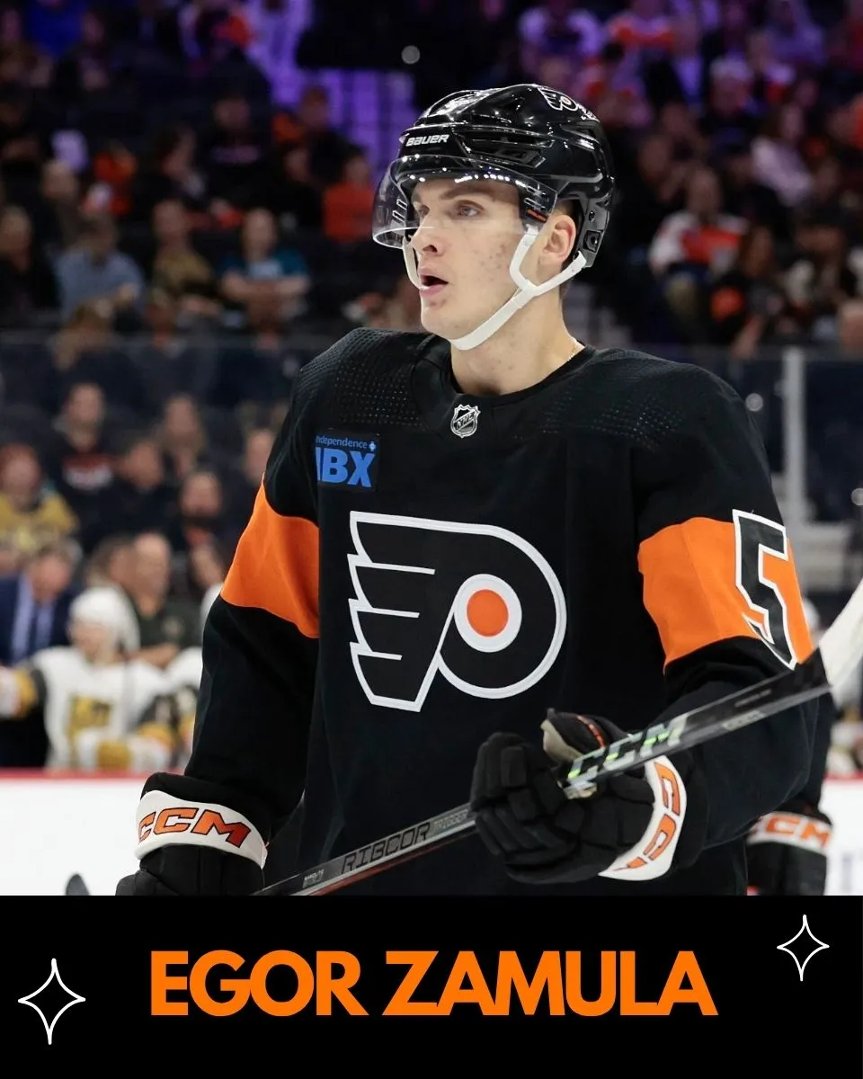 2-Time Olympic Champion Backs Egor Zamula to Revive Flyers Career