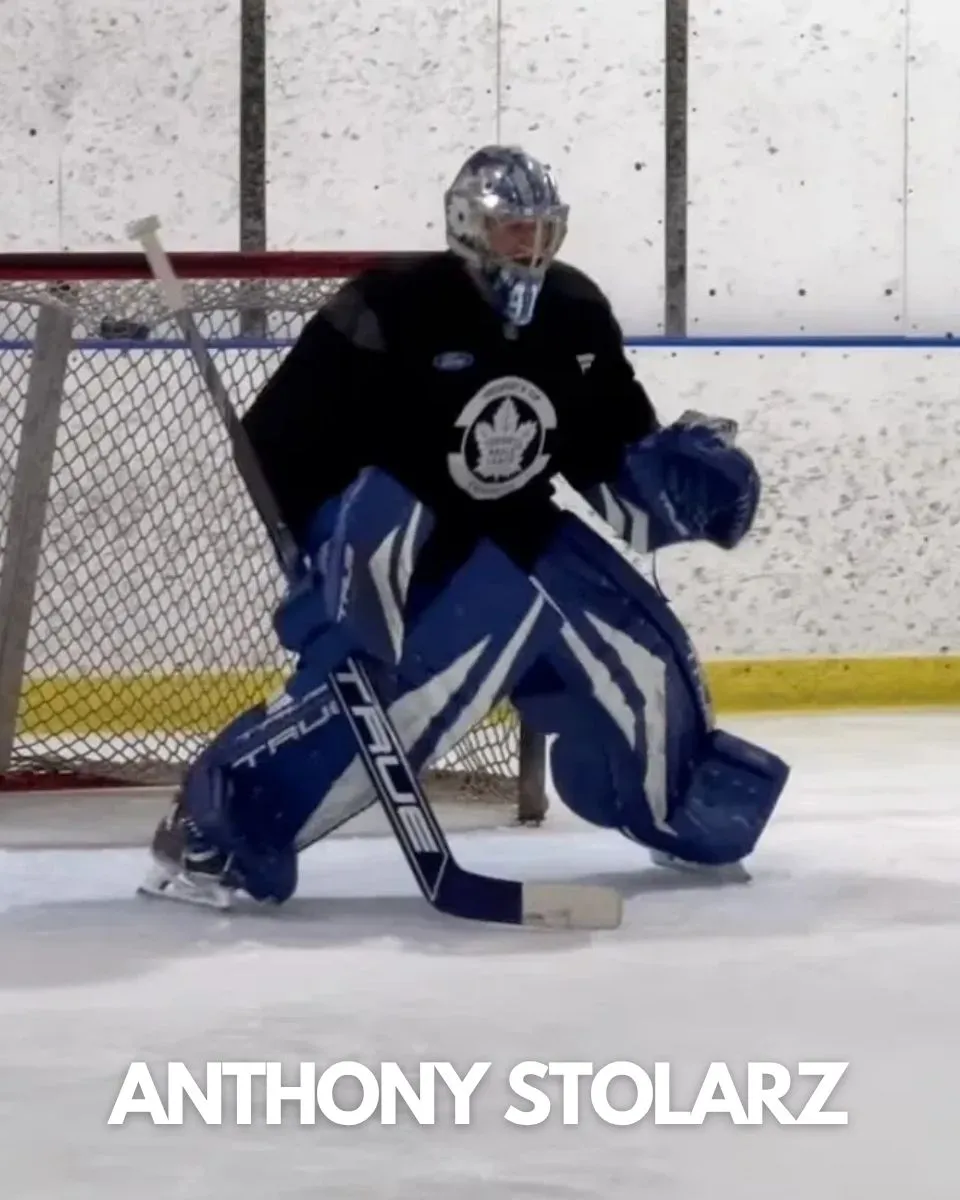 Maple Leafs Goaltender Anthony Stolarz Spotted Back On Ice In New Training Video Shared by Offseason Coach George Bosak