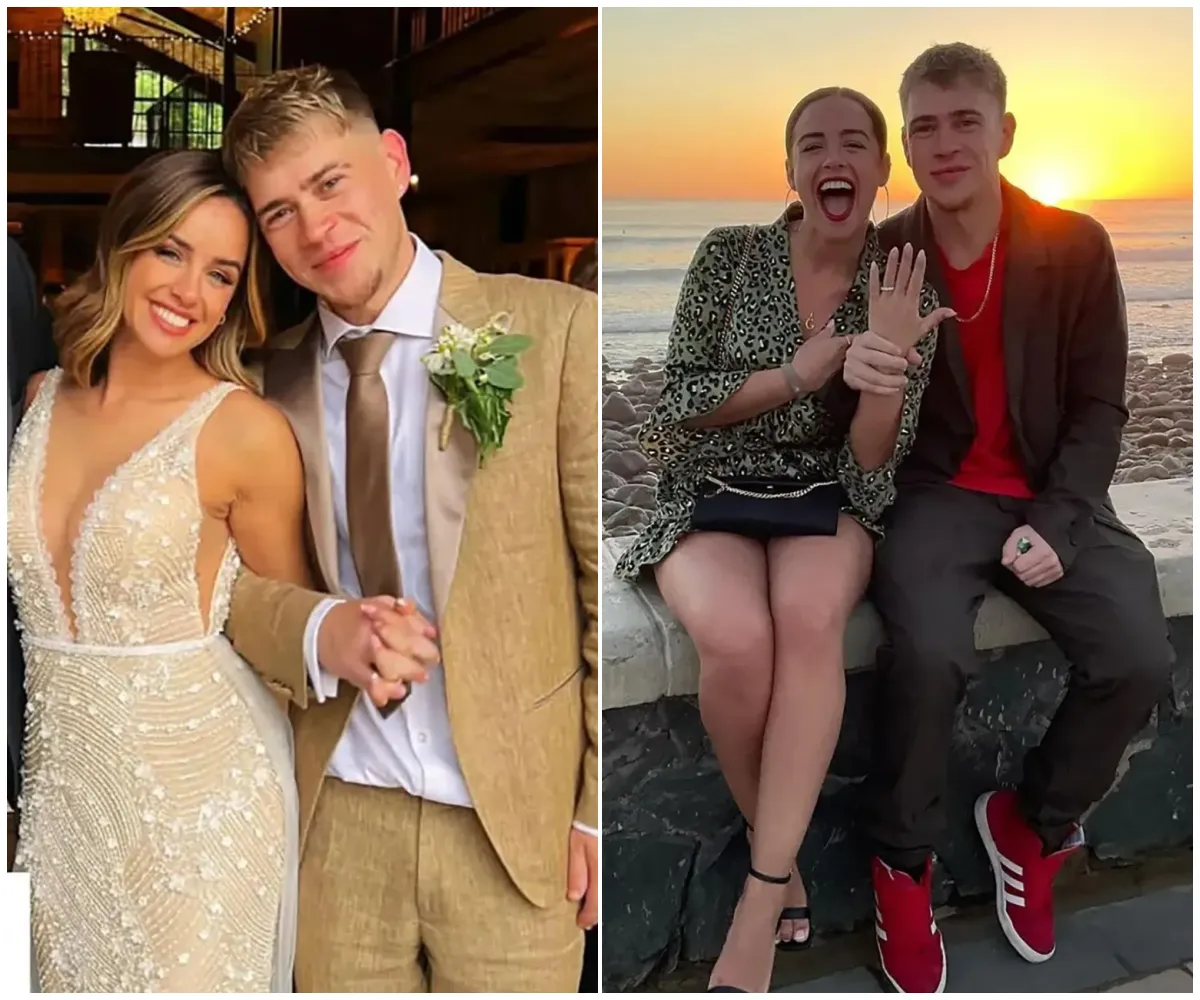 ‘Here’s to the last month of being a Foote’ – Ex-Corrie and Strictly star Georgia May Foote sparks divorce rumours just two years after wedding as she deletes all traces of husband Kris Evans from Instagram and removes wedding ring - suong