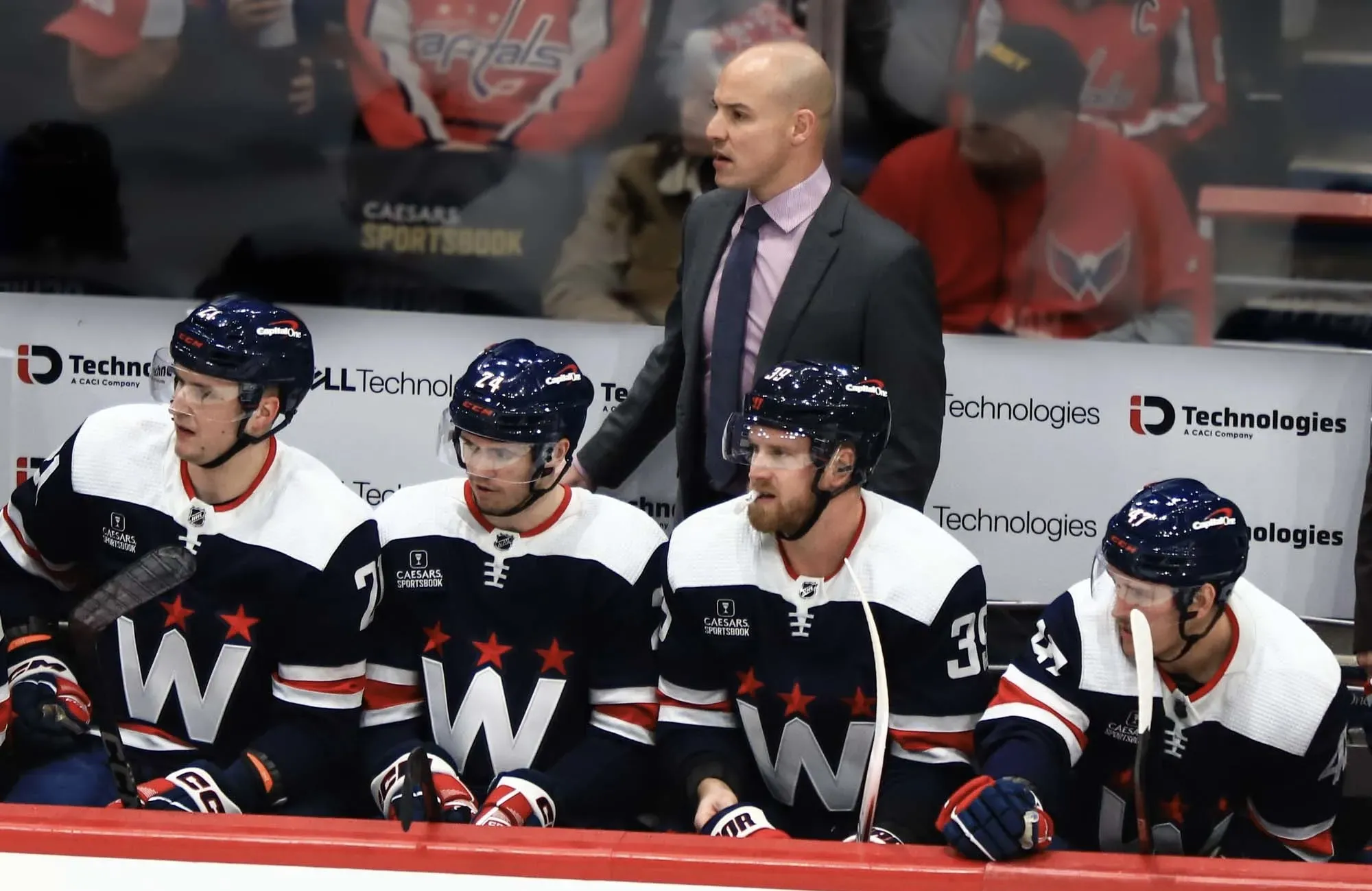 Chris Patrick believes Spencer Carbery will start next season with Connor McMichael playing center: ‘But if he has to make an adjustment, he will’