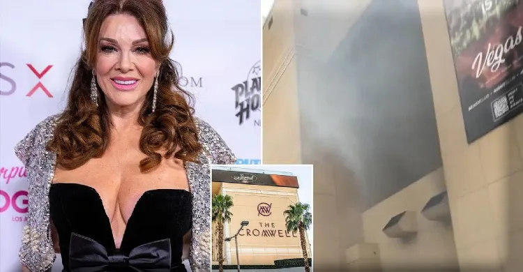 Fire breaks out at site of Lisa Vanderpump’s future Las Vegas hotel