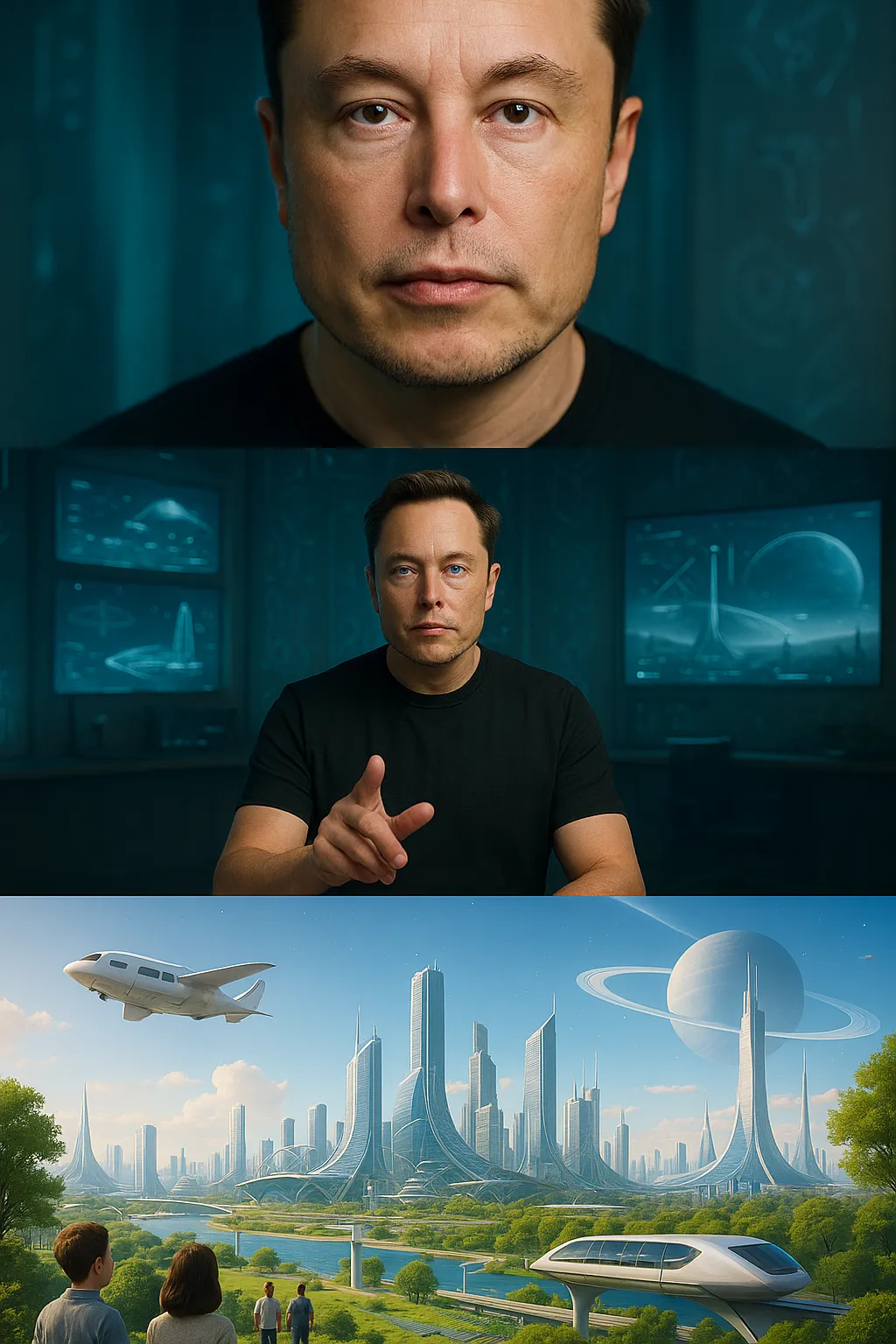 Elon Musk is an Alien in Disguise Leading Humanity to a Superior Future