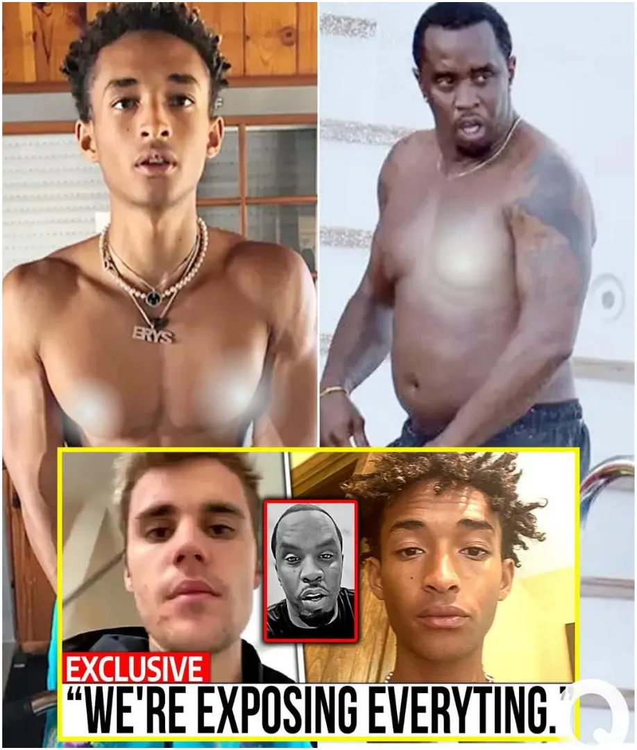 OH NO: Justin Bieber and Jaden Smith Team Up to Expose Diddy’s Dirty Secrets — “We Stayed Silent for Too Long”