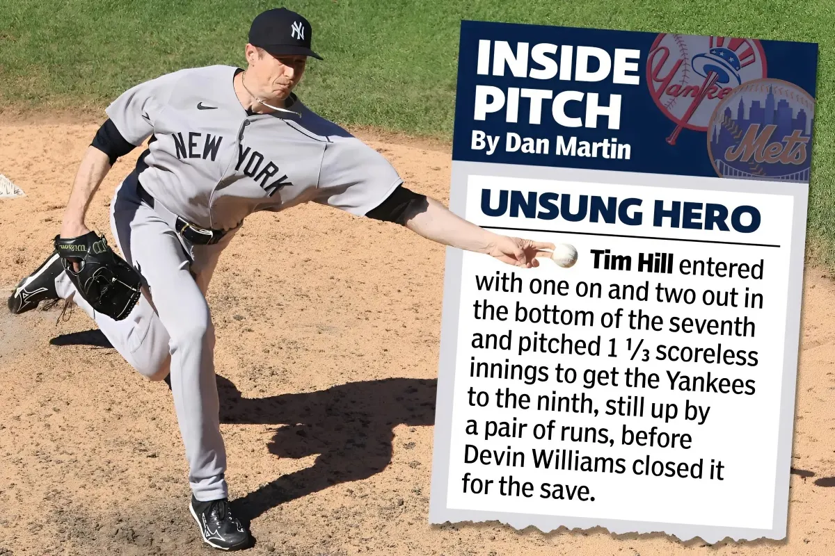 Subway Series Showdown: Yankees' Victory Unveils Heroes and Standouts, Tim Hill's Clutch Performance Steals the Show! - lulu