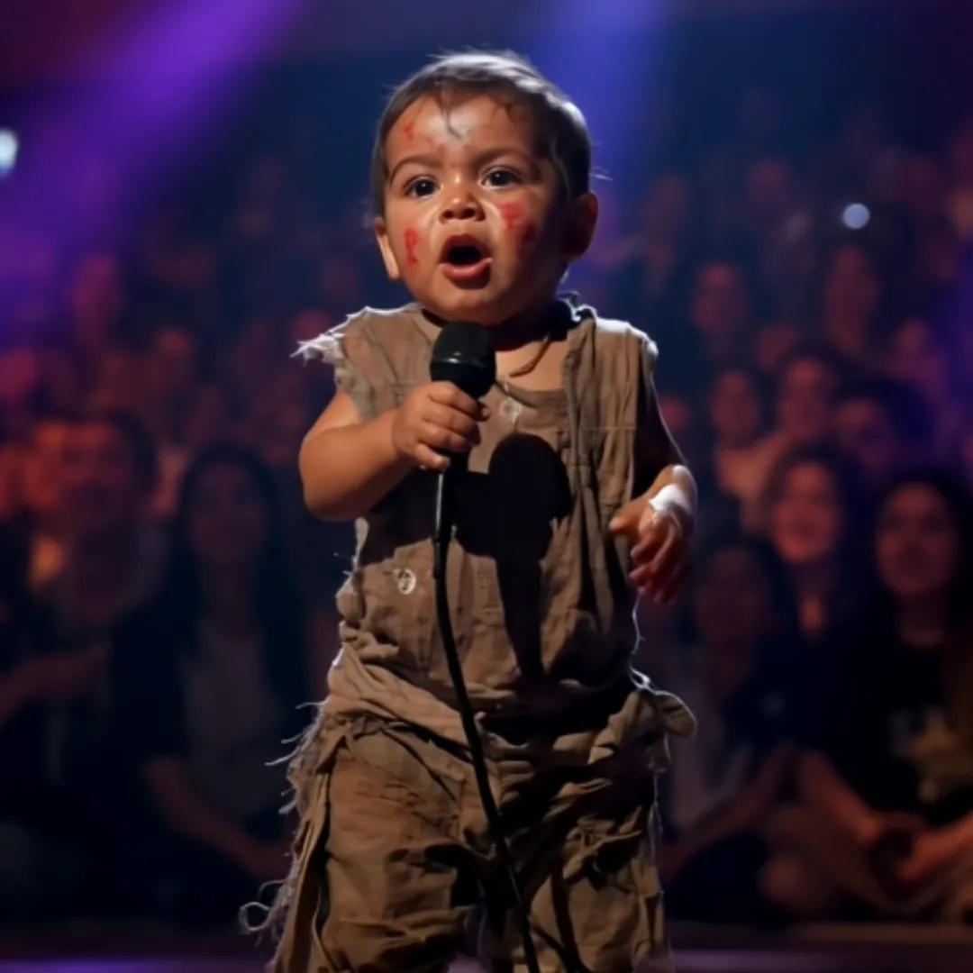 A Poor Baby in Rags Sings with Heart and Stuns AGT Judges