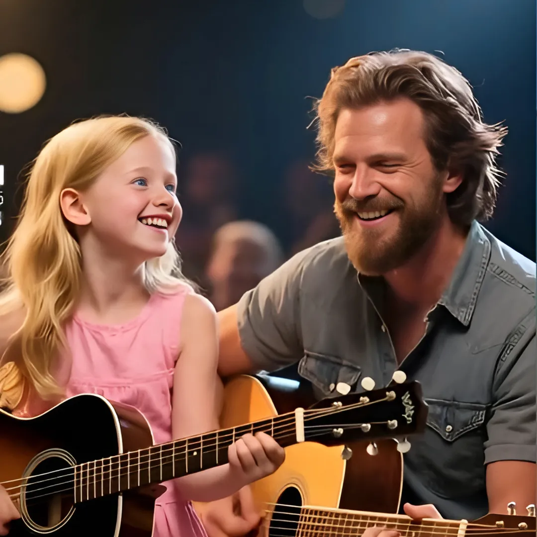 The Moment This Father Played Guitar with His Daughter Melted Everyone’s Heart