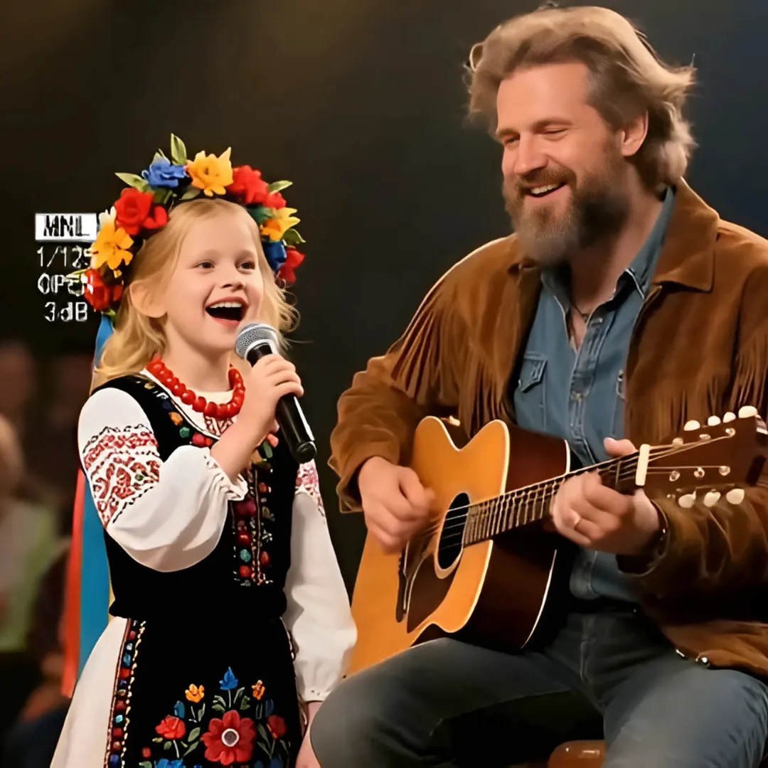 Seven Year Old Girl Sings Her Father’s Song and Everyone in the Room Breaks