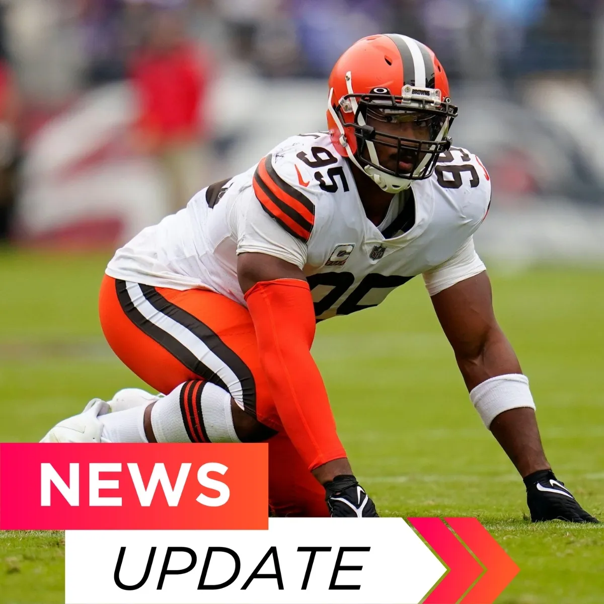 Browns Star Myles Garrett Makes Feelings Clear on QB Preference