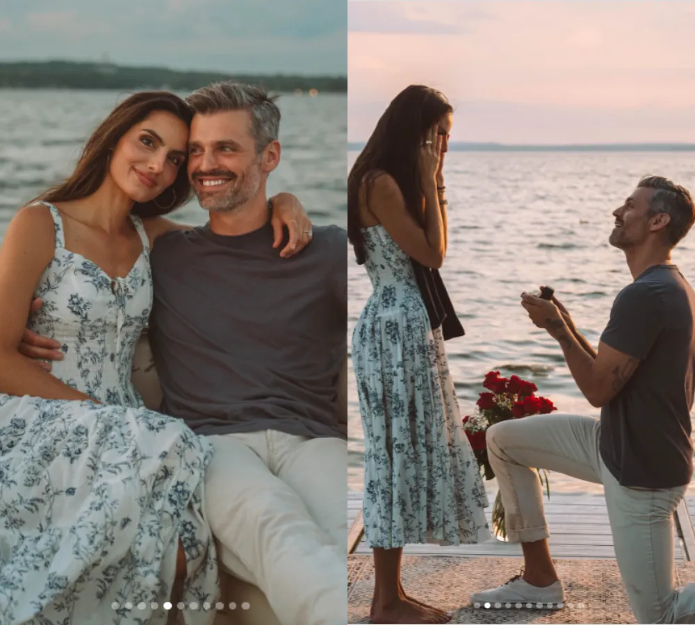 Bachelor Nation’s Peter Kraus Engaged to TV Host Hana Ostapchuk