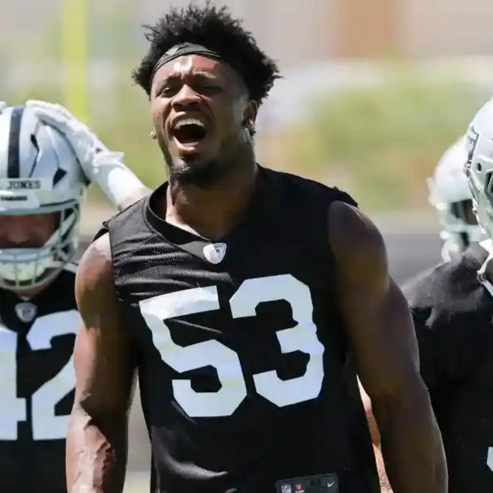 ‘He’s buried on the depth chart’ – Raiders rookie Cody Lindenberg already at risk of being cut before Week 1 amid ominous silence at camp, as veteran-loaded linebacker room leaves little room for late-round pick - suong