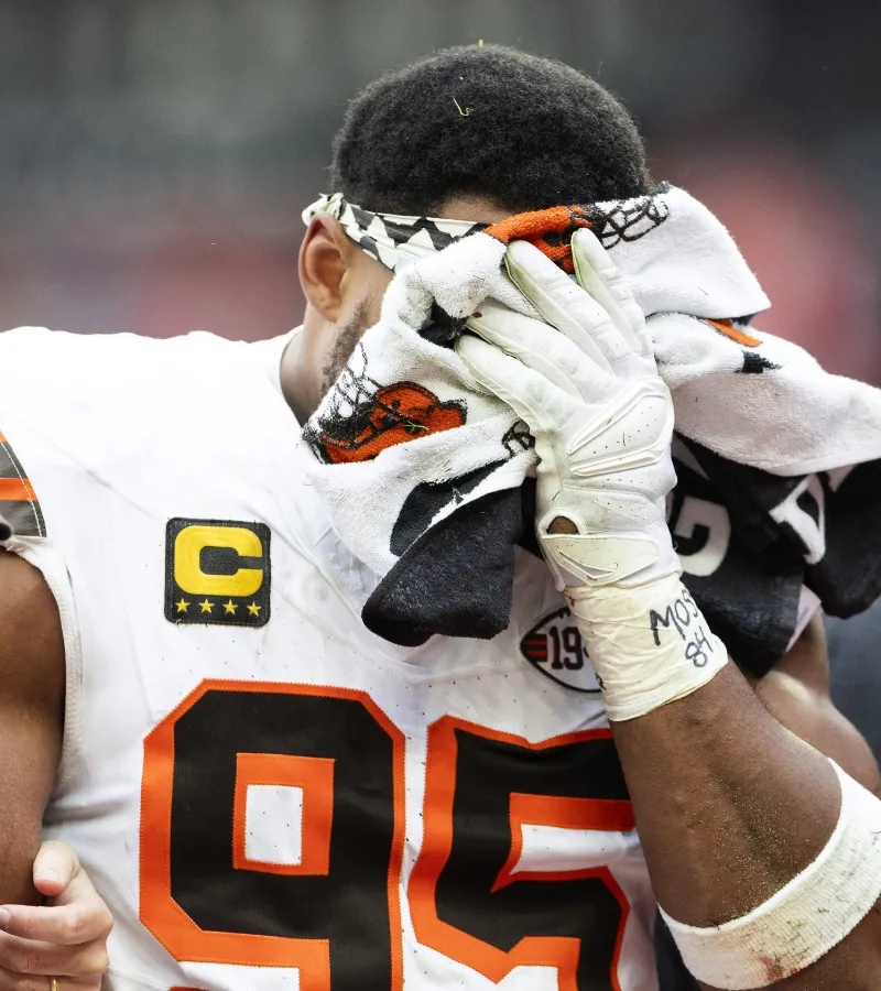 Browns Star Myles Garrett Makes Feelings Clear on QB Preference