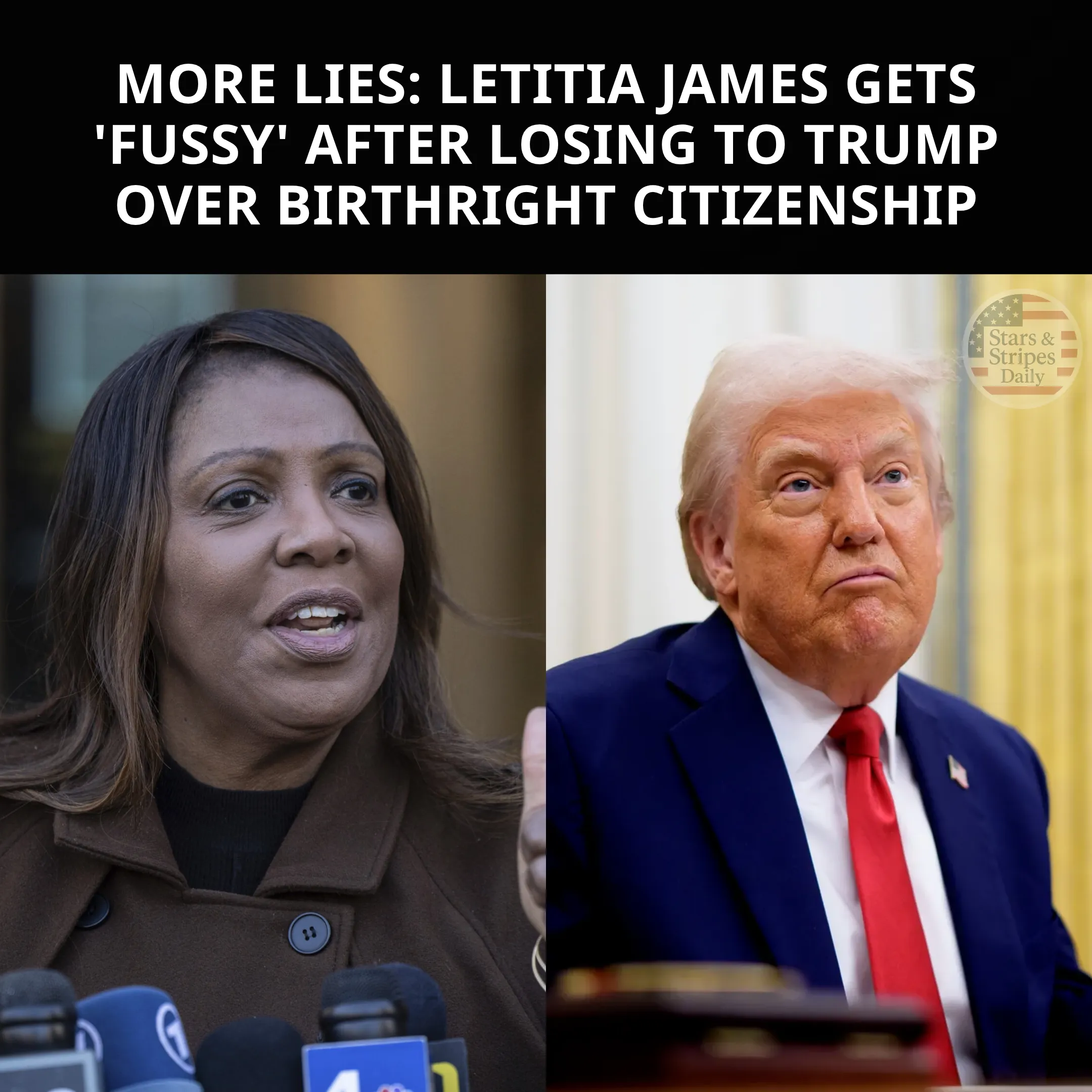 Supreme Court Shocks Nation As Letitia James Vows Unbroken Fight For Birthright Citizenship