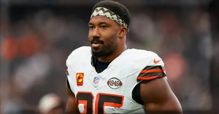 Browns Star Myles Garrett Makes Feelings Clear on QB Preference