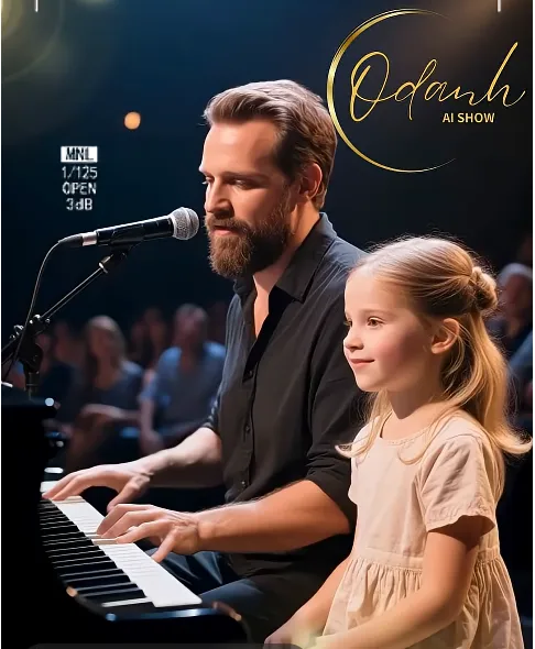 Father Performs with His Mute 7-Year-Old Daughter on AGT and Brings the Judges to Tears
