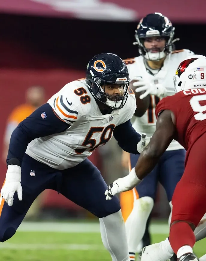 Chicago Bears' revamped offensive line skyrockets into Top 5 in PFF rankings