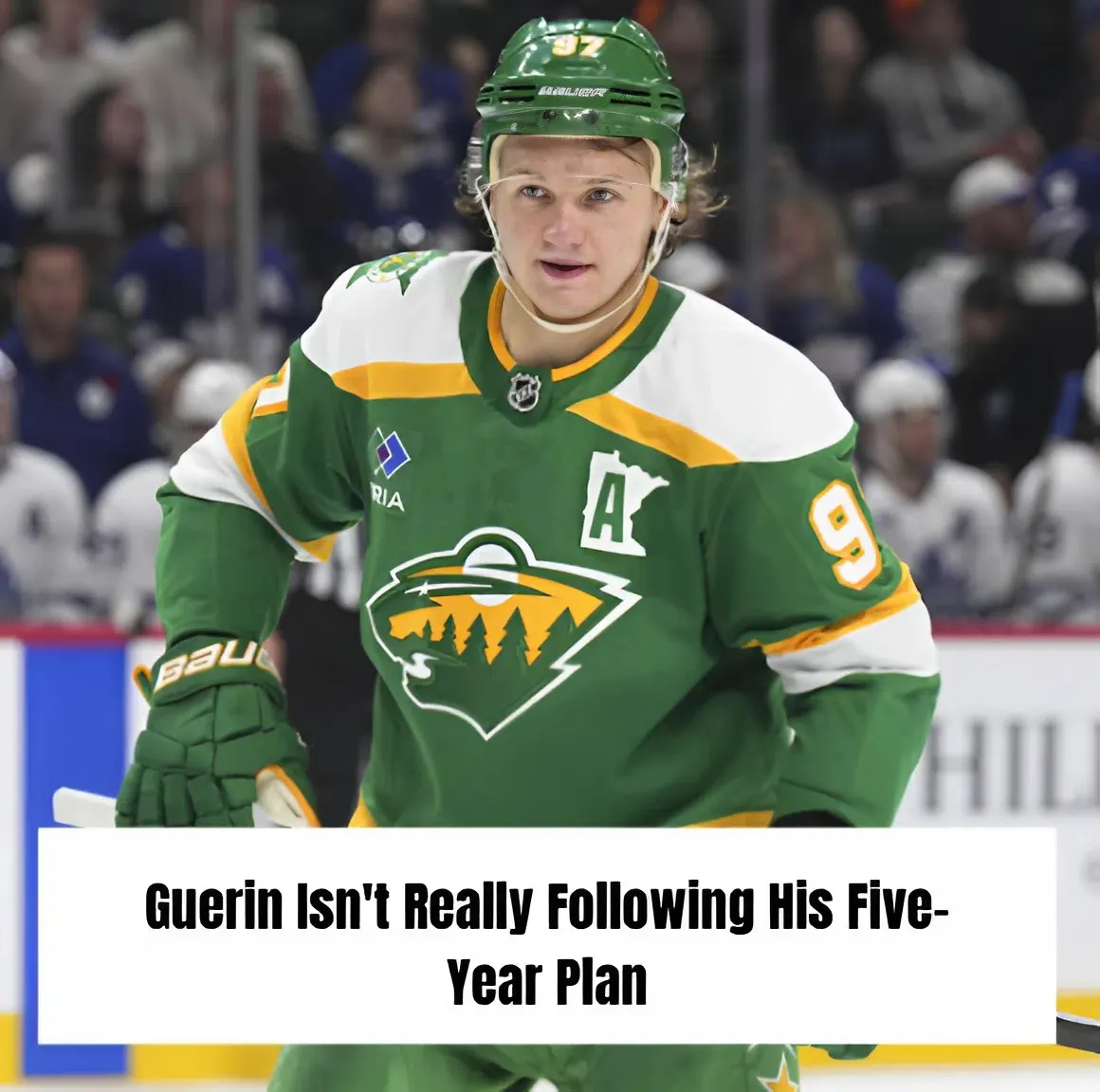 Guerin Isn't Really Following His Five-Year Plan