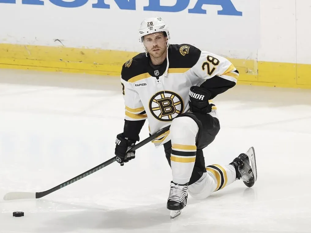 The Bruins signed Lindholm to a seven-year, $54.25 million contract last offseason with the expectation that he would slot in as a true top-line center