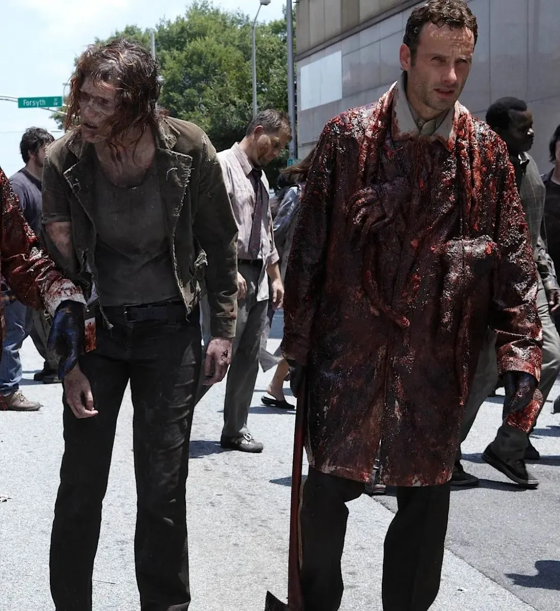 Steven Yeun's favorite Walking Dead episode shares an element with Breaking Bad