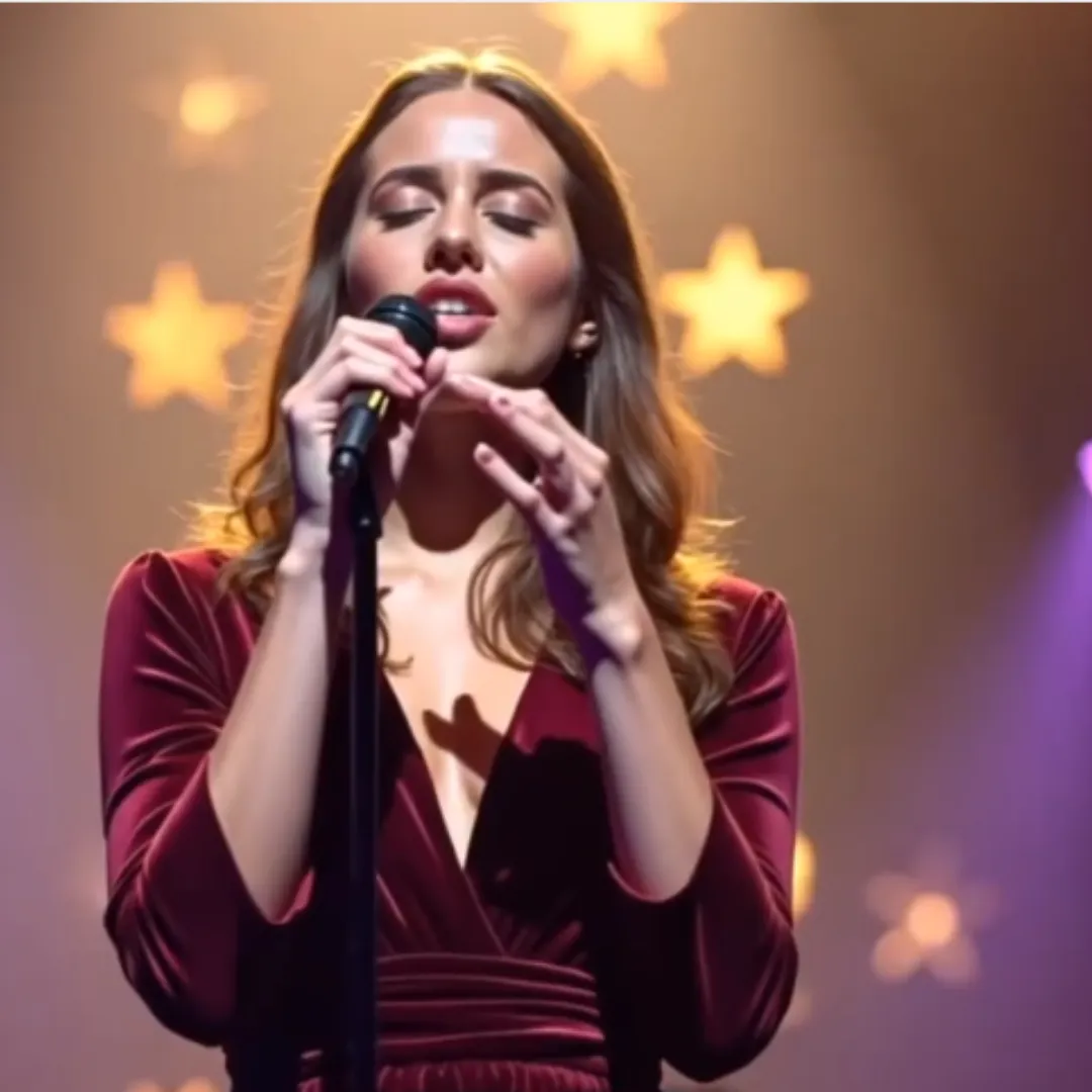 She Walked Up in Silence Then Sang a Song Meant for Someone She Never Met