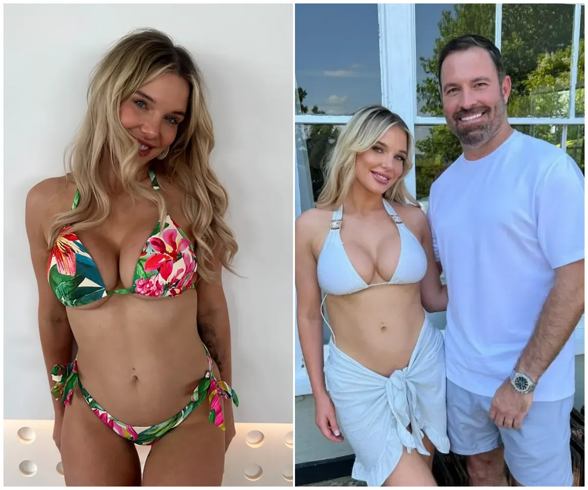 “Perfection personified” – Helen Flanagan stuns in plunging floral bikini as fans crown her a ‘goddess’ amid body confidence battle and fresh heartbreak following split from boyfriend Robbie Talbot - suong