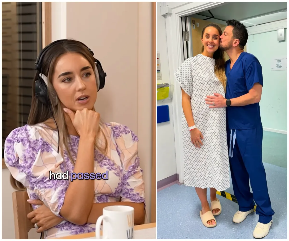 Emily Andre reveals why she’ll never have another baby after suffering ‘never seen by doctors before’ post-birth hernia that left her needing emergency surgery just one week after giving birth - suong