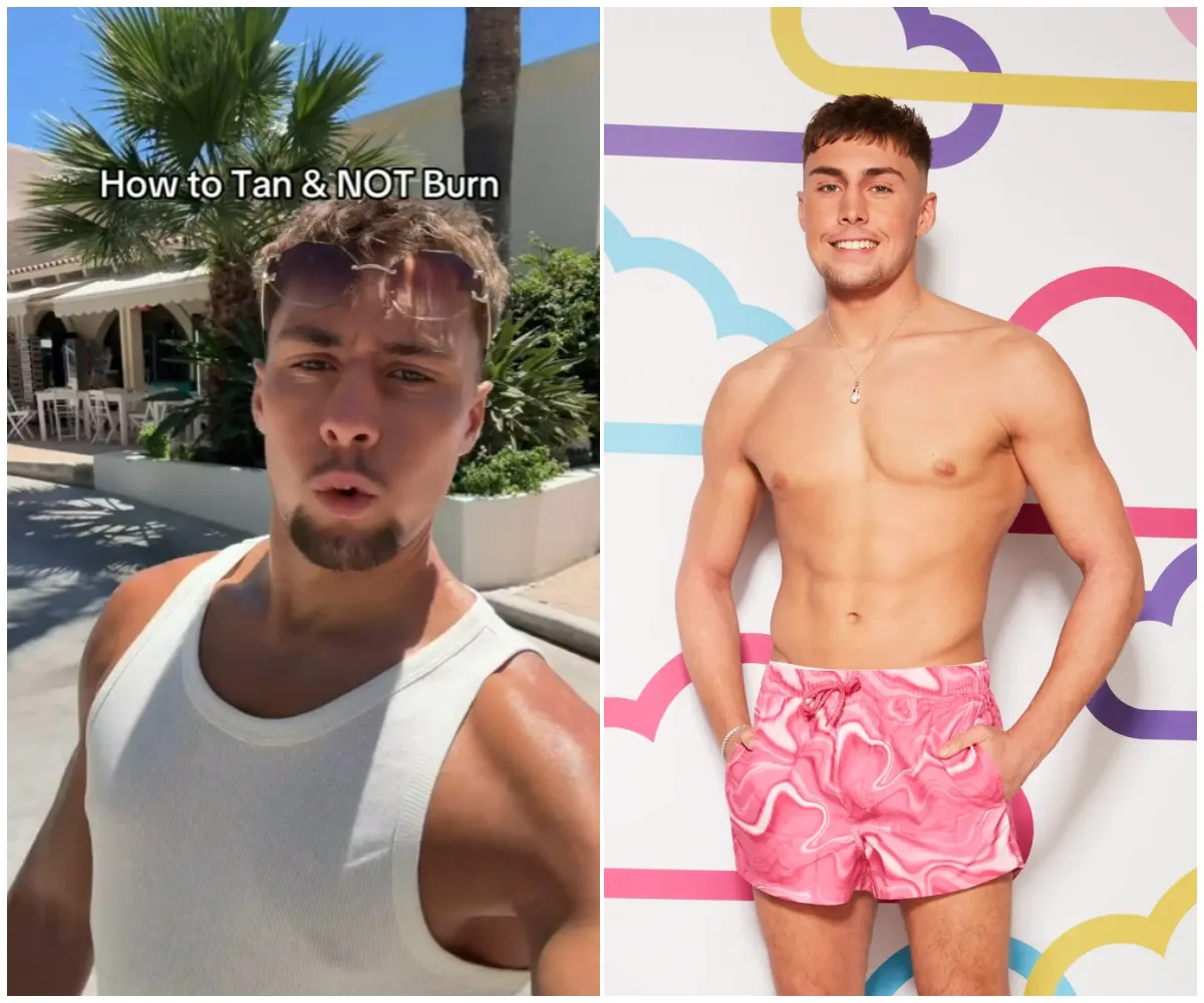 “I haven’t worn suncream in years” – Casa Amor star Frankie Davey sparks outrage with ‘dangerous’ TikTok rant urging fans to ditch SPF and use coconut oil instead, as furious viewers accuse him of spreading harmful health advice -suong