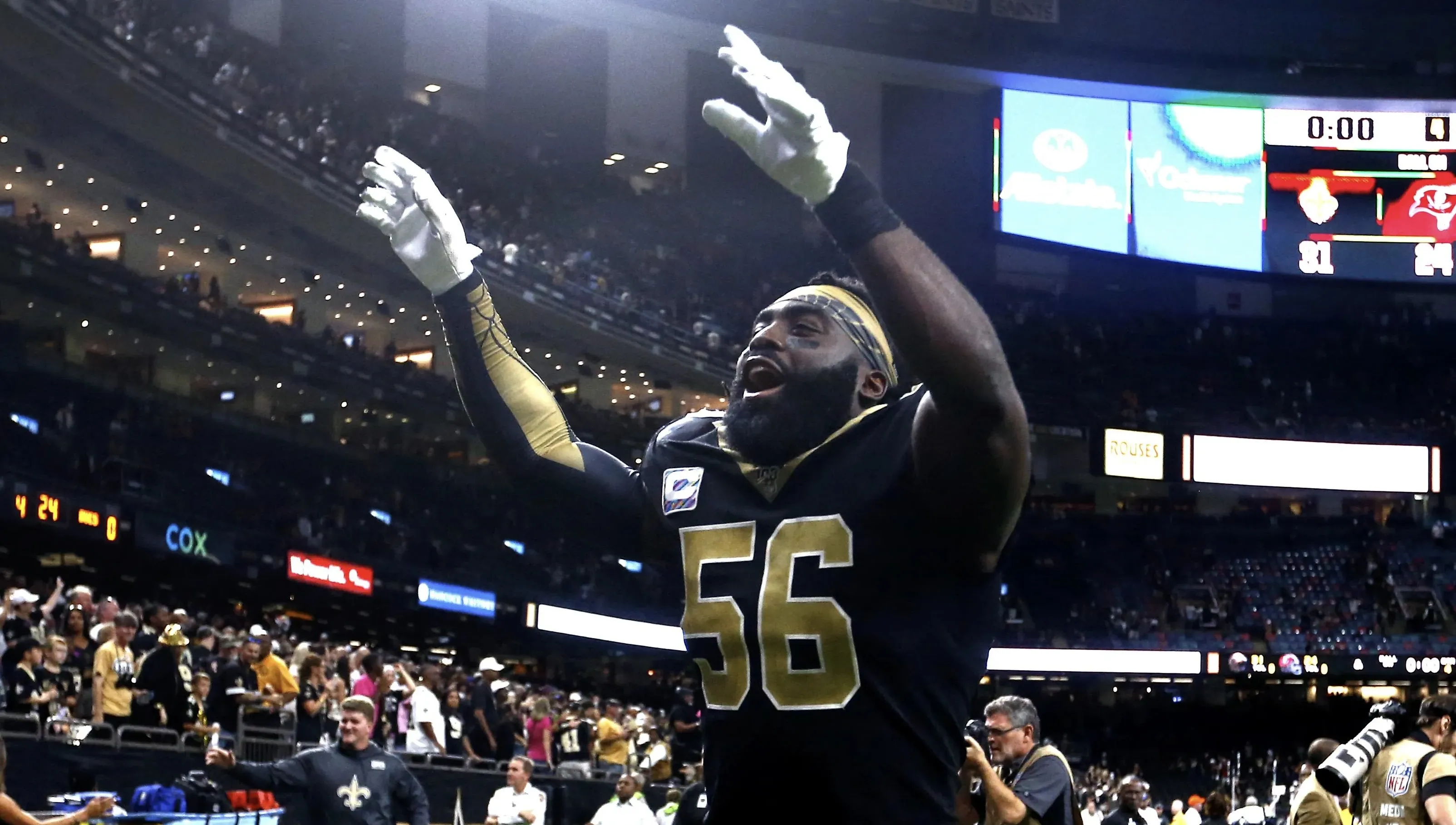 Demario Davis, Gayle Benson heading to Paris to build the Saints international brand