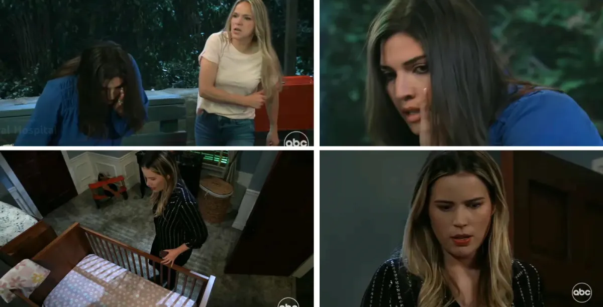 Explosive July 8 Episode of General Hospital Ends With Missing Baby & A Punch