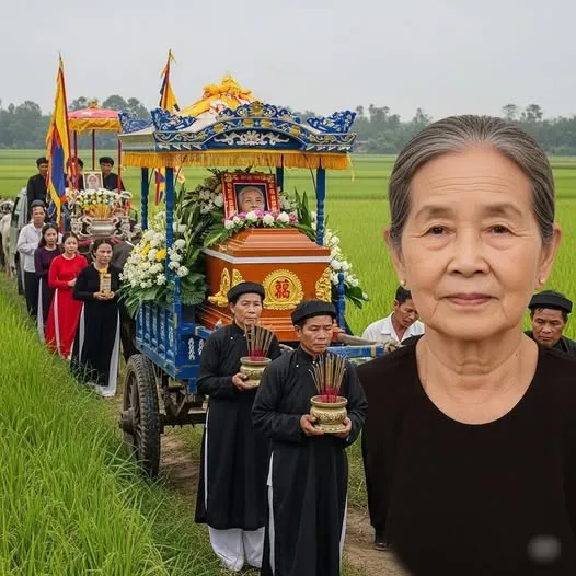 Cụ bà Nguyễn Thị Hợi, 100 tuổi, trụ cột tinh thần của dòng họ Nguyễn tại làng Đông Khê, vừa qua đời vào rạng sáng thứ Sáu 