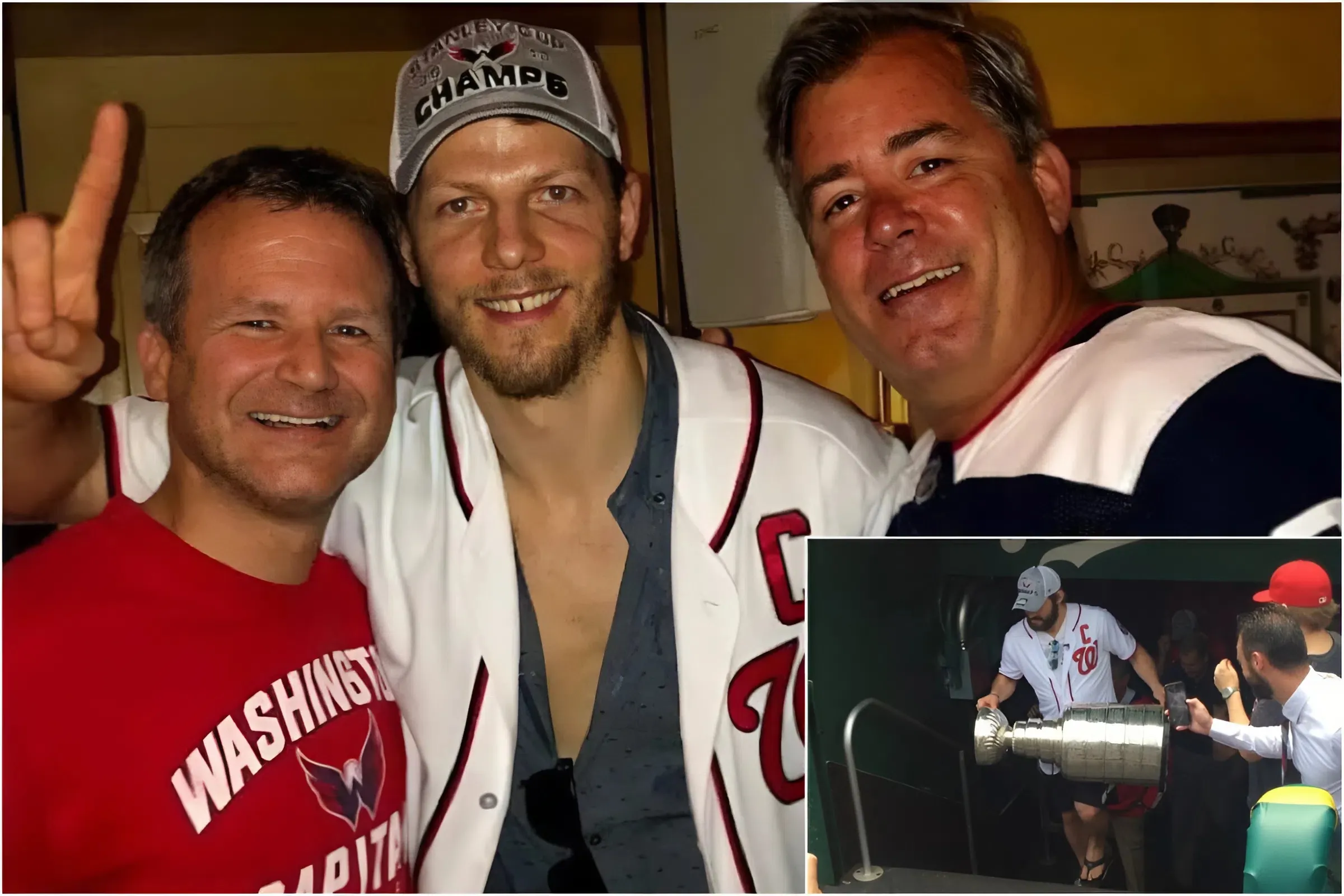 Alex Chiasson Still Treasures Alex Ovechkin’s Nationals Keg Stand Jersey from 2018 Stanley Cup Celebration: ‘He Signed It and Gave It to Me’ trucc