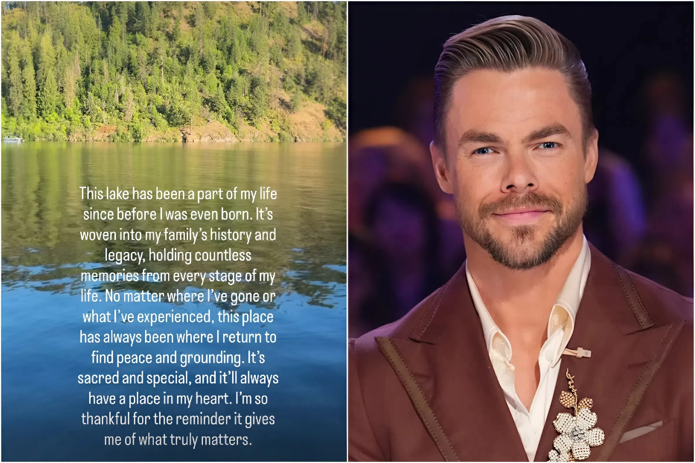 DWTS' Derek Hough Shares Emotional Post About 'What Truly Matters' Following Texas Tragedy trucc
