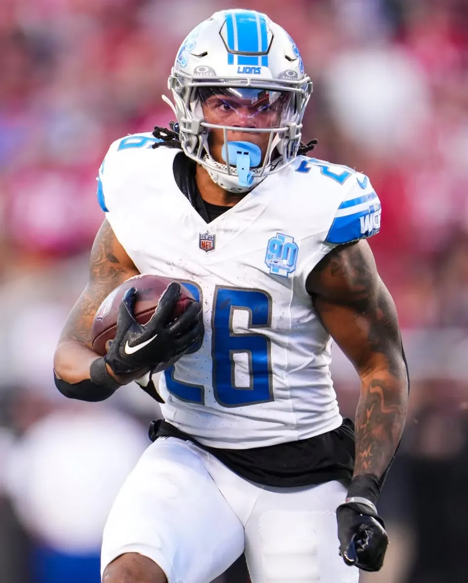Jahmyr Gibbs rushes into an elite tier in latest RB rankings