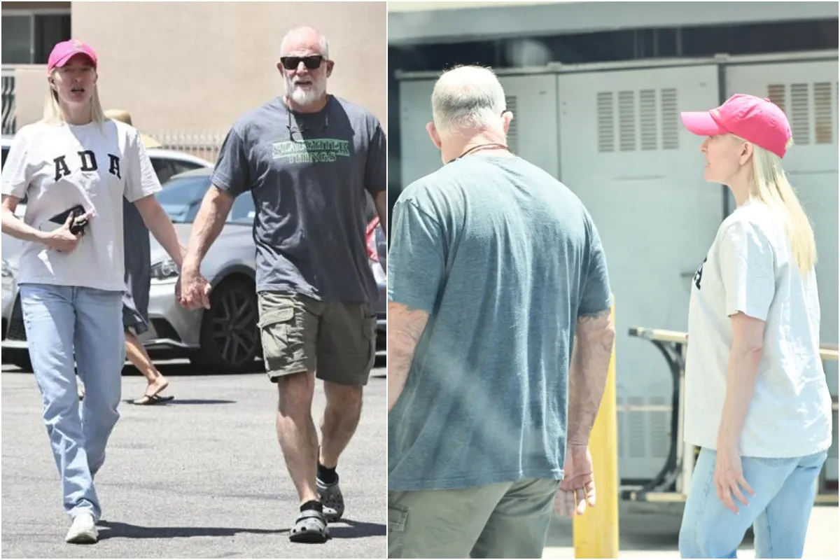 RHOBH star Erika Jayne holds hands with ex-Army Special Ops boyfriend nicknamed ‘Shrek’ on LA date