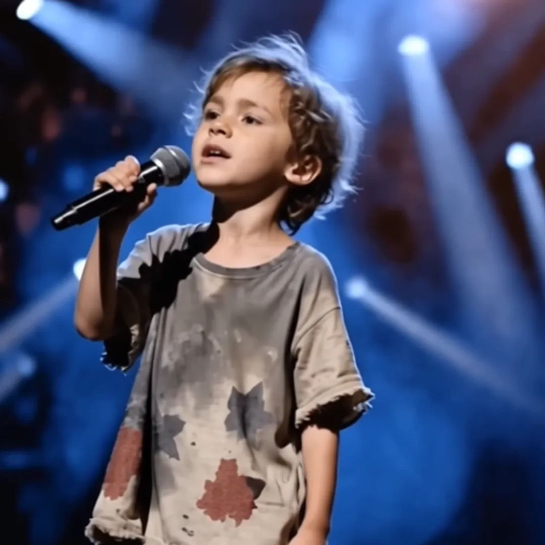 7-Year-Old Boy Stuns AGT Judges with Miracle Performance, Guided by His Loyal Dog
