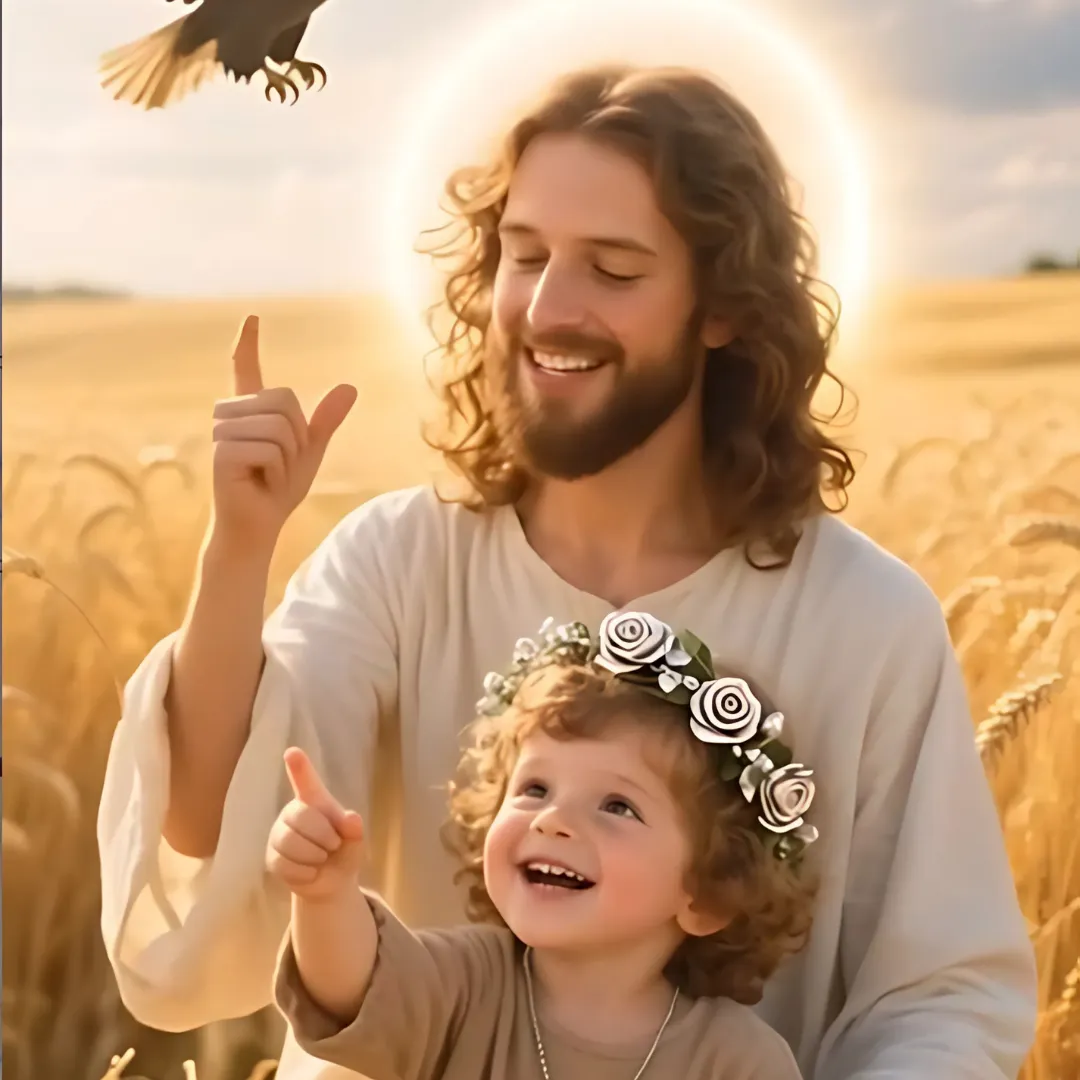 In a Field of Gold a Child’s Joyful Voice Became a Hymn of Heaven