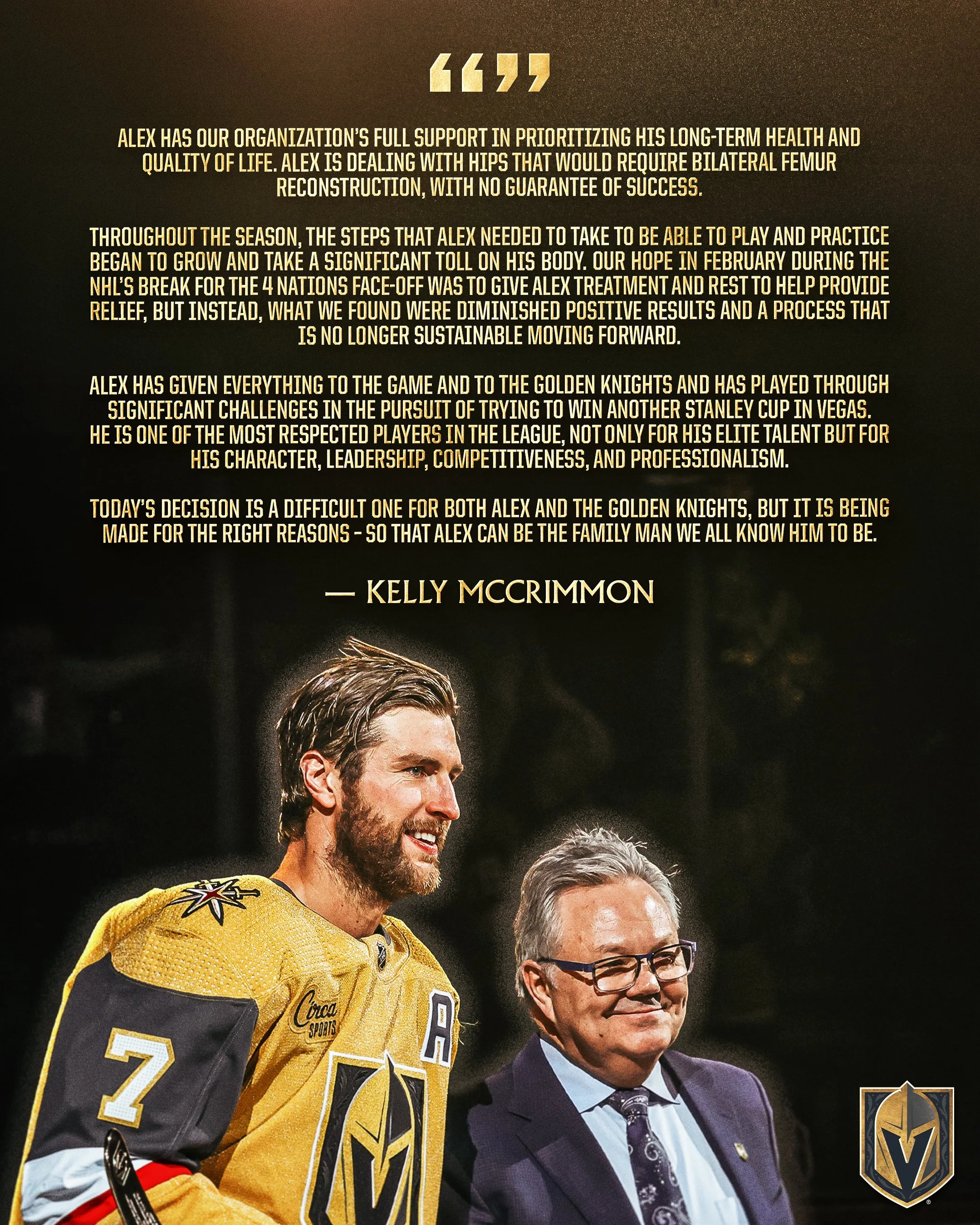 New Details Reveal When Alex Pietrangelo Could Shockingly Return After Major Surgery Sparks Retirement Talk