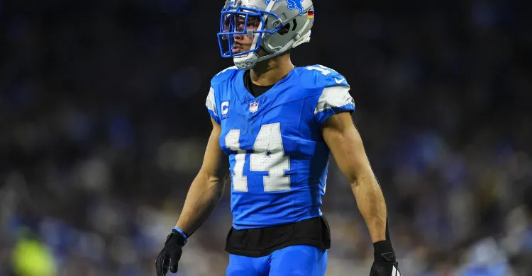 The hilarious story on why Amon-Ra St. Brown mistakenly wears #14