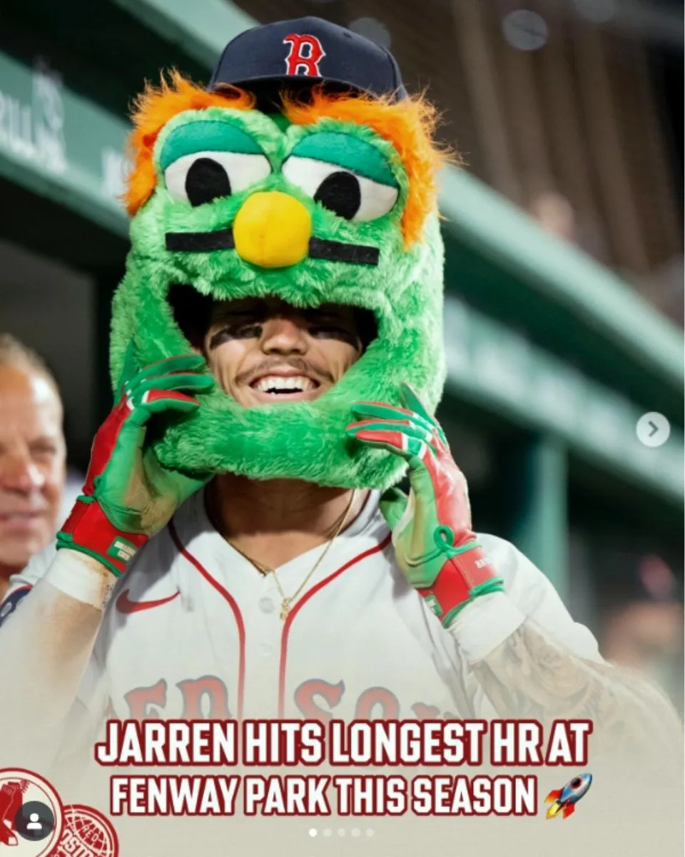 Jarren Duran Hits Longest Home Run at Fenway Park This Season