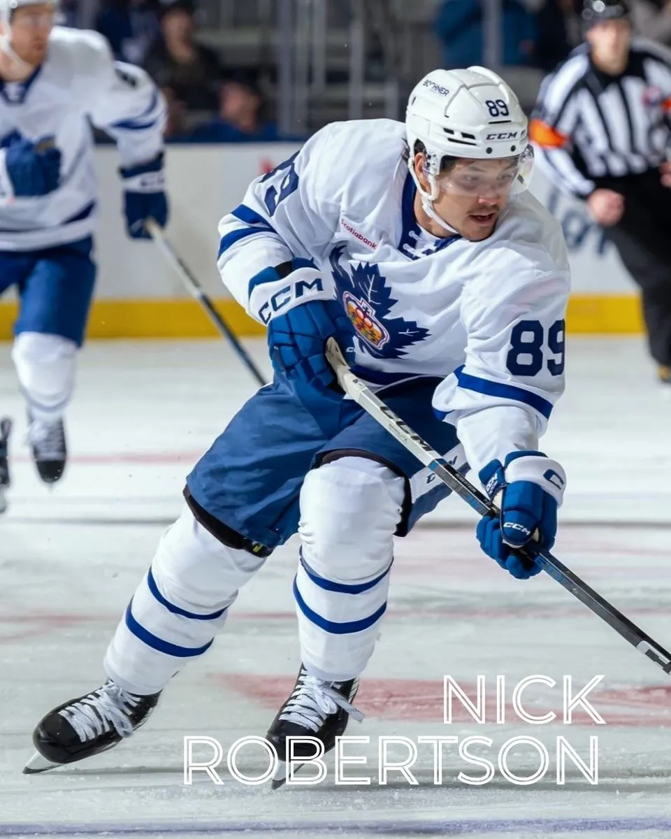 The two paths forward for Nick Robertson and the Maple Leafs