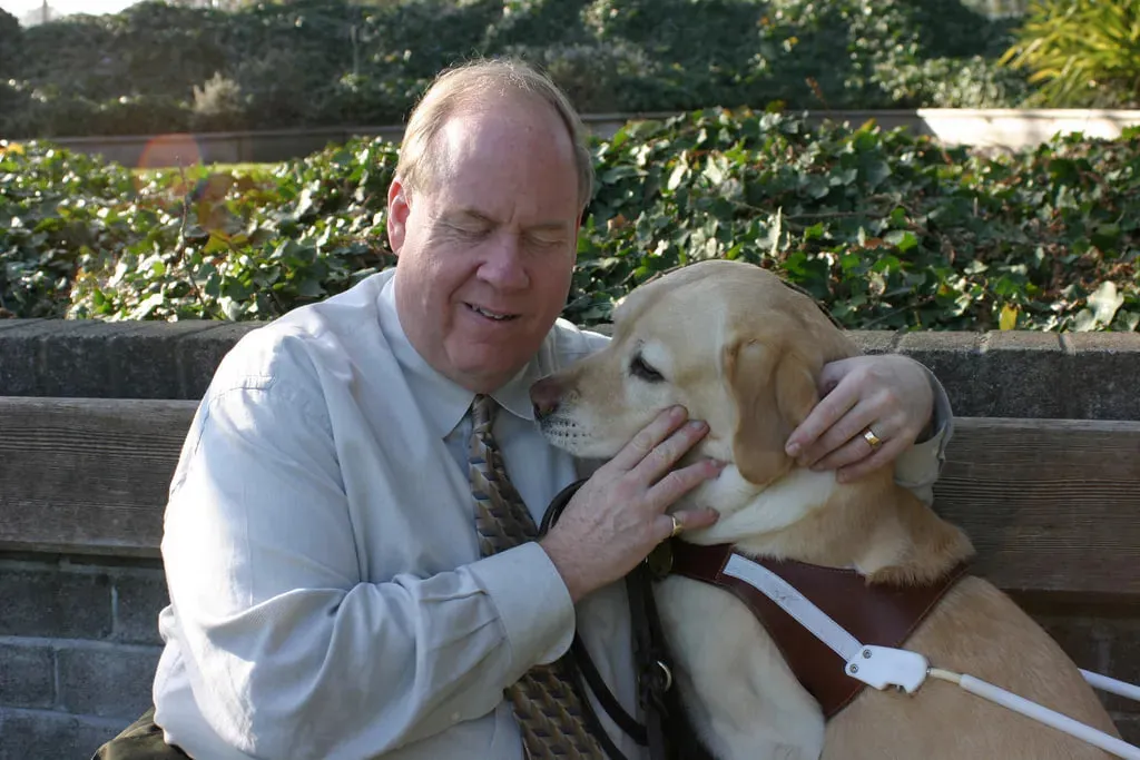 How a blind 9/11 survivor who now lives in Spring Valley Lake escaped the World Trade Center with his guide dog