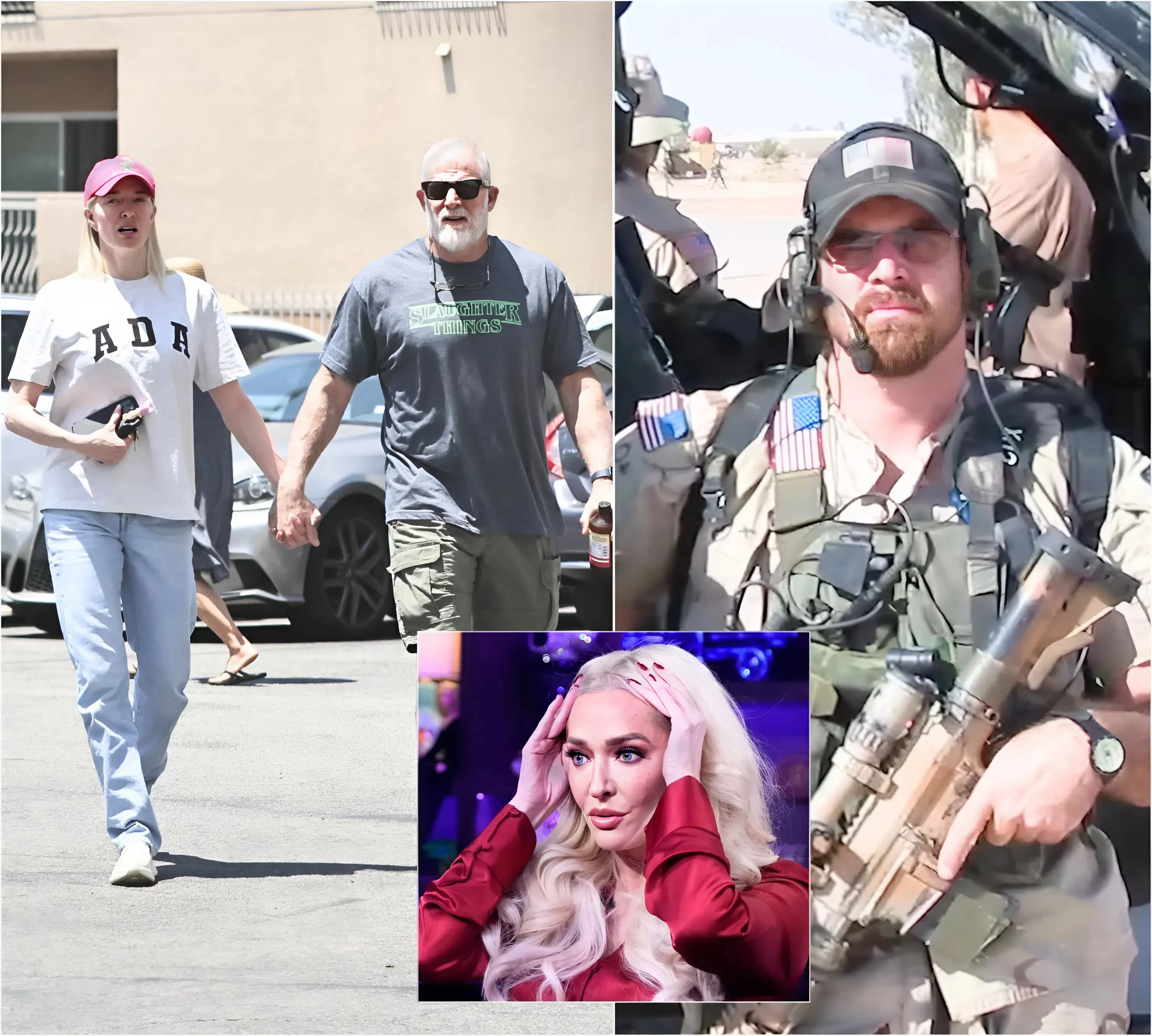 RHOBH star Erika Jayne holds hands with ex-Army Special Ops boyfriend nicknamed ‘Shrek’ on LA date