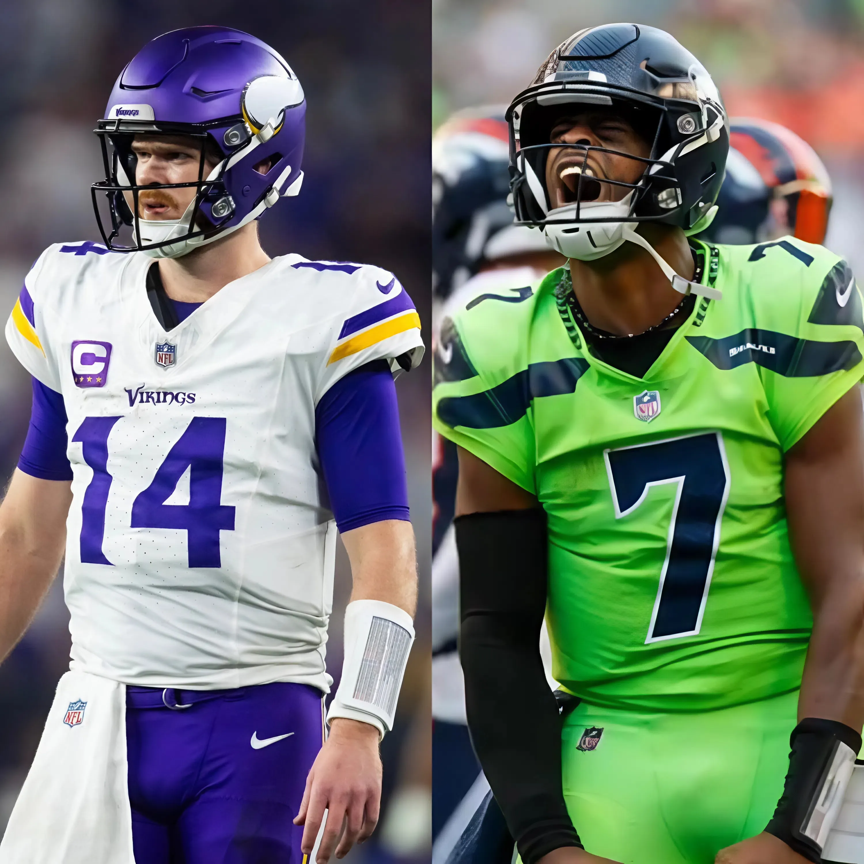 Sam Darnold could see in 2025 exactly why Geno Smith was very okay with being traded away from the Seattle Seahawks