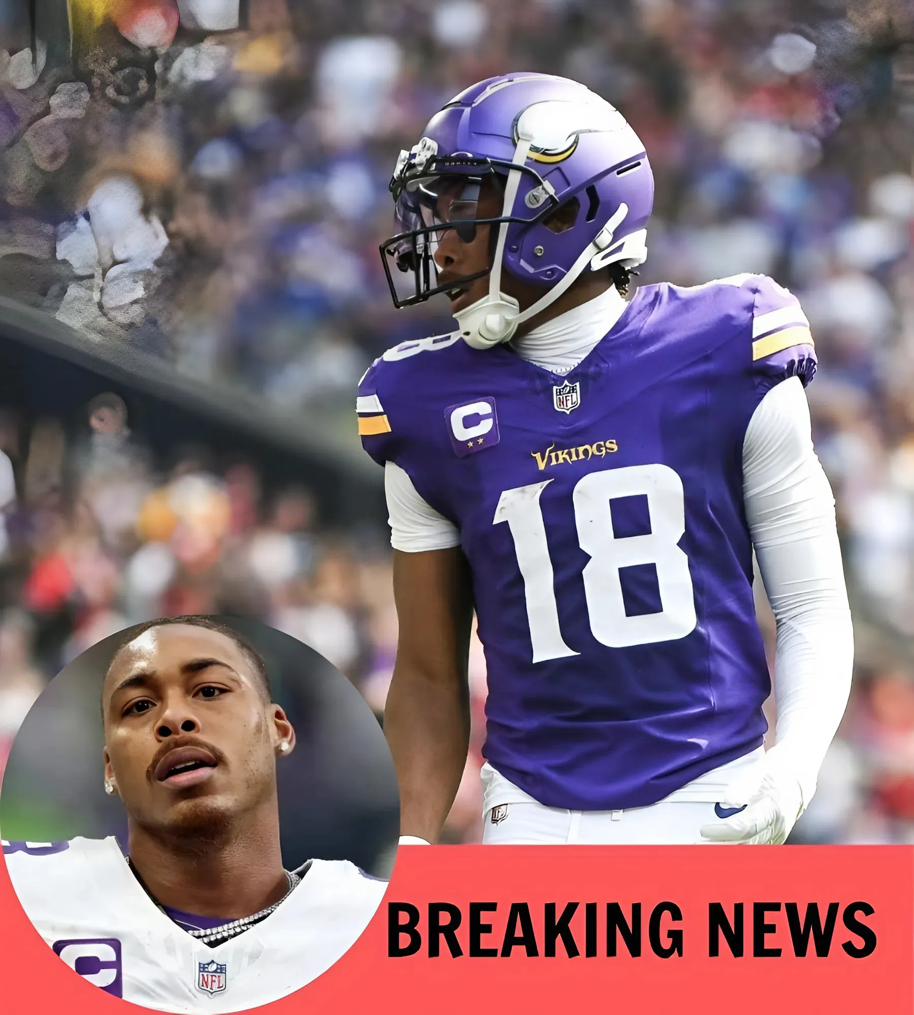 Lions Oust Justin Jefferson, Land Pro Bowl Edge in Wild Trade Proposal