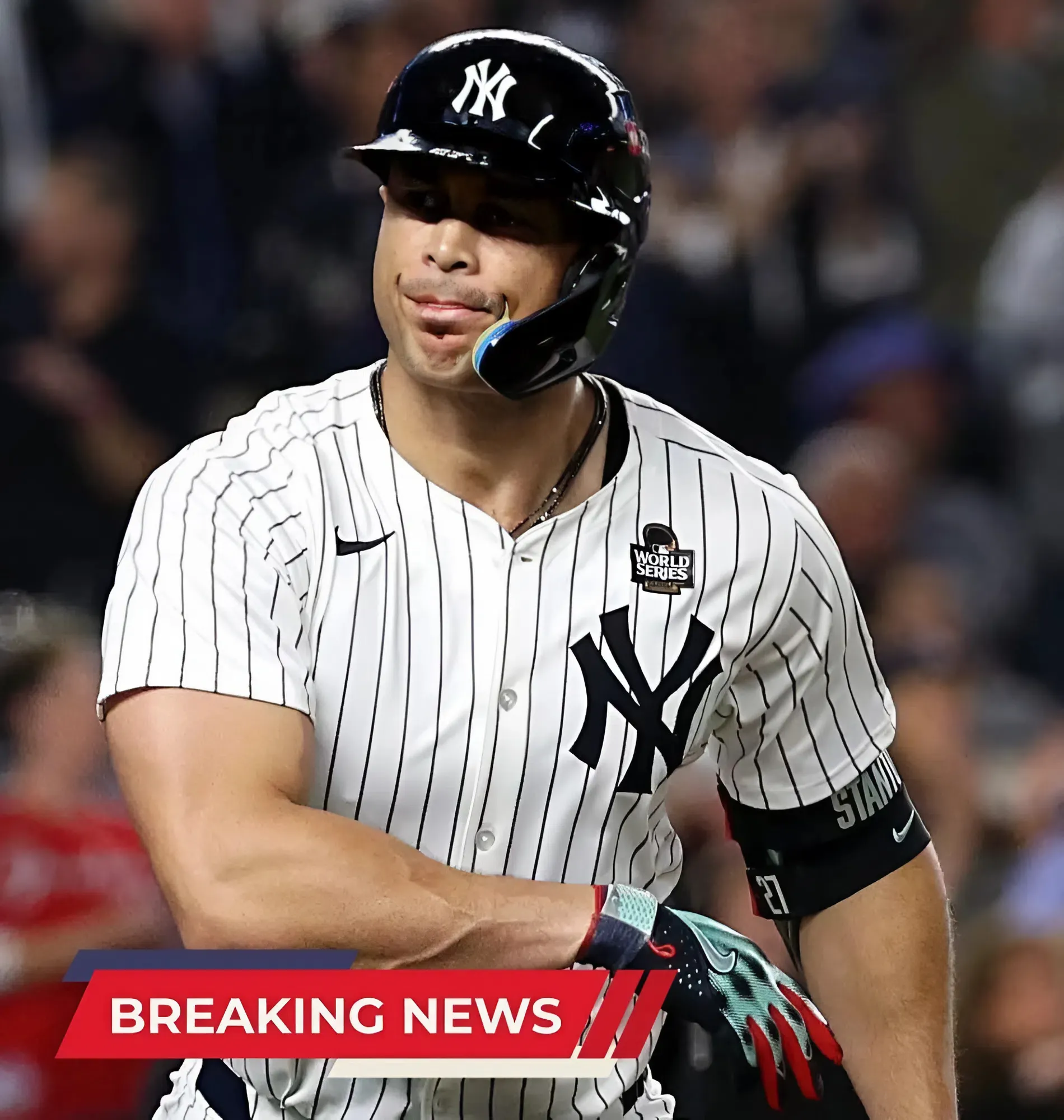 Yankees Send 3-Word Message to Giancarlo Stanton After Historic Announcement