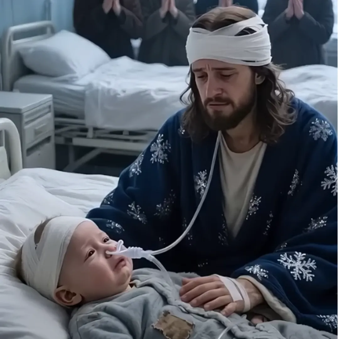 A 3-Year-Old Boy Fights for His Last Breath in a Snowstorm Hospital Bed – Then a Man Who Looks Like Jesus Appears and Sings with Him, and a Miracle Happens