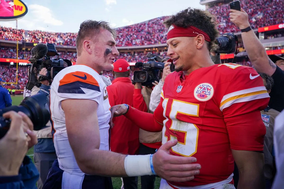 Chiefs' fans won't like how close Bo Nix might be to Patrick Mahomes