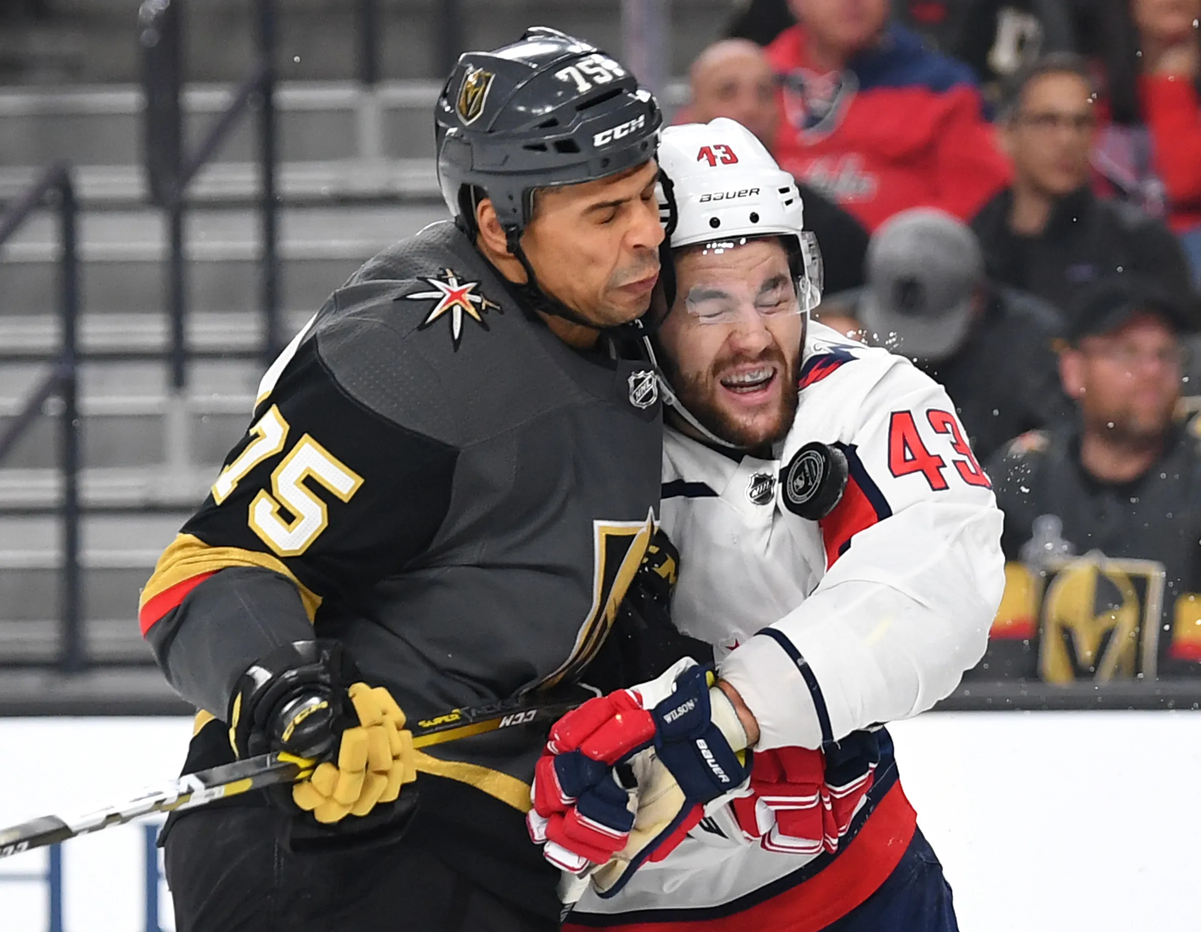 Ryan Reaves changes his tune on Tom Wilson after hanging out with him at Chandler Stephenson’s wedding: ‘He’s a great guy. He’s a great player.’