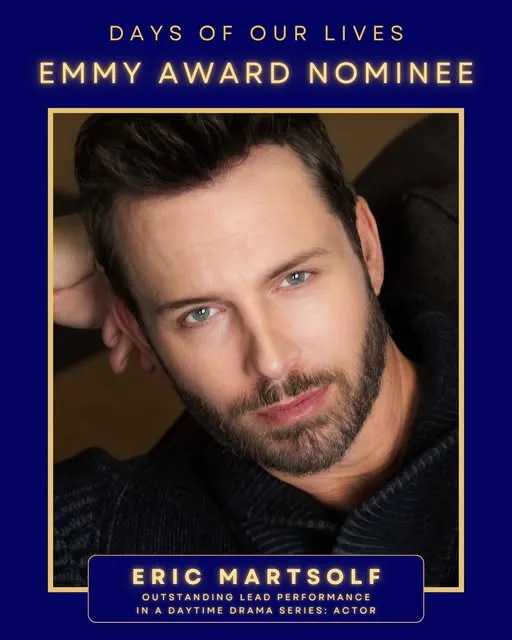 Eric Martsolf Nabs Daytime Emmy® Nomination — A Moment of Glory for the Beloved Soap Star!